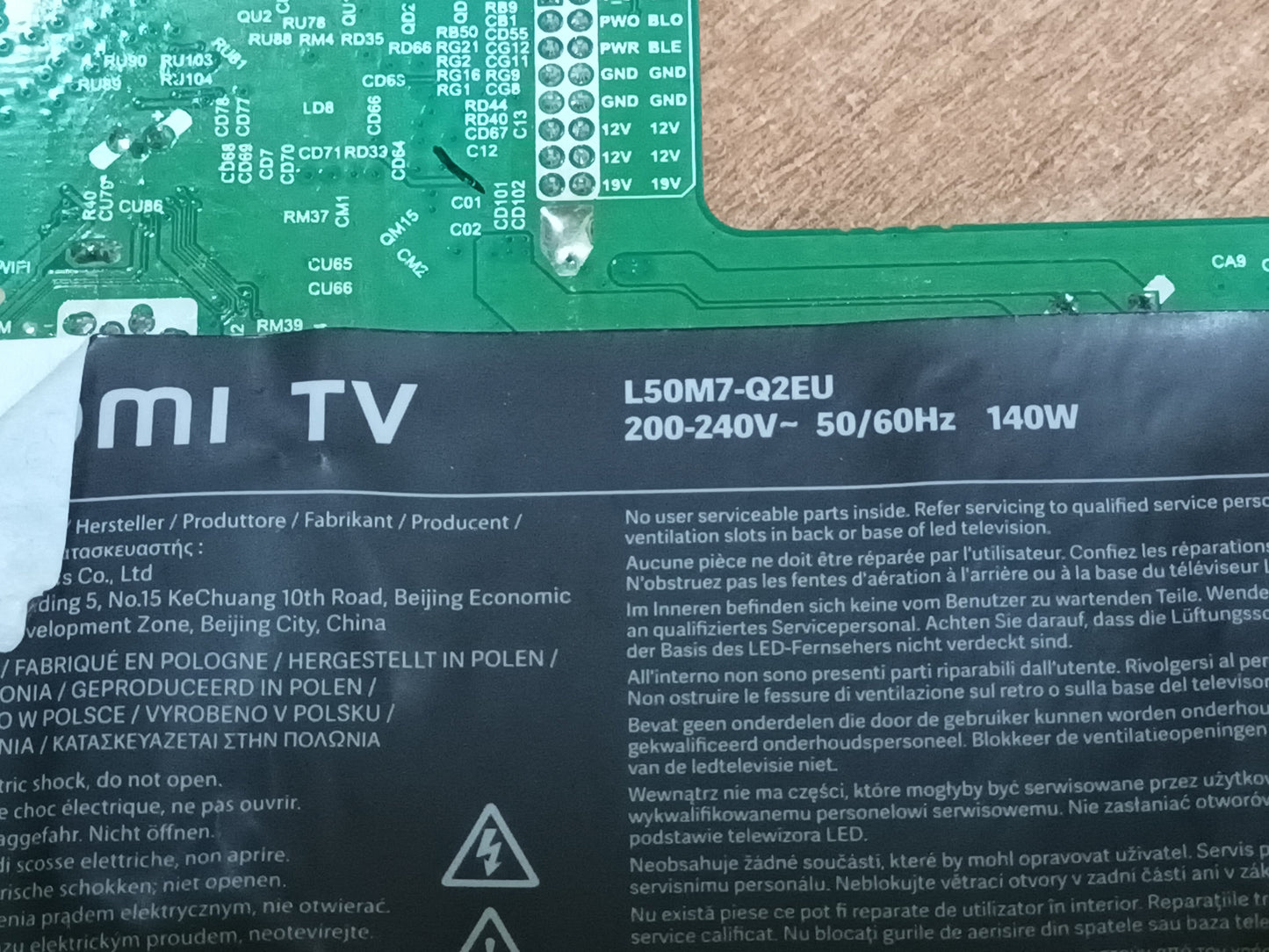 soporte, pies de XIAOMI L50M7-Q2EU