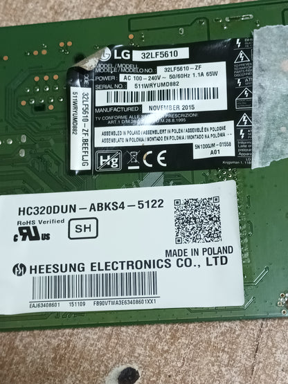 EAX66164204(1.1), EBR79594601, de LG32LF5610