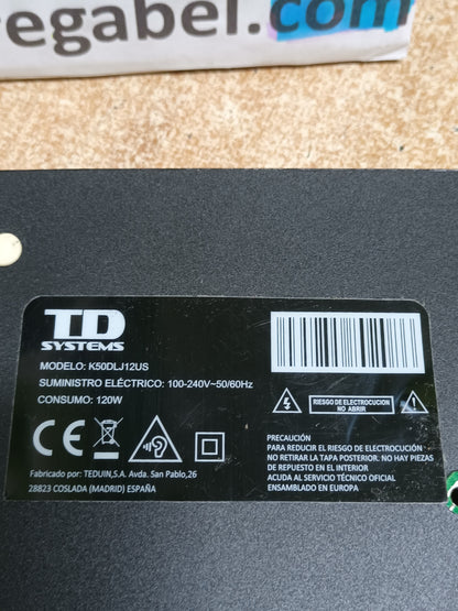 HK.T.RT2851P839 de TD SYSTEMS K50DLJ12US,