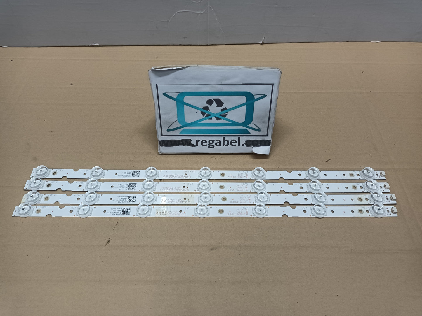 KIT 4 tiras de retroiluminación de THOMSON 50EU6420