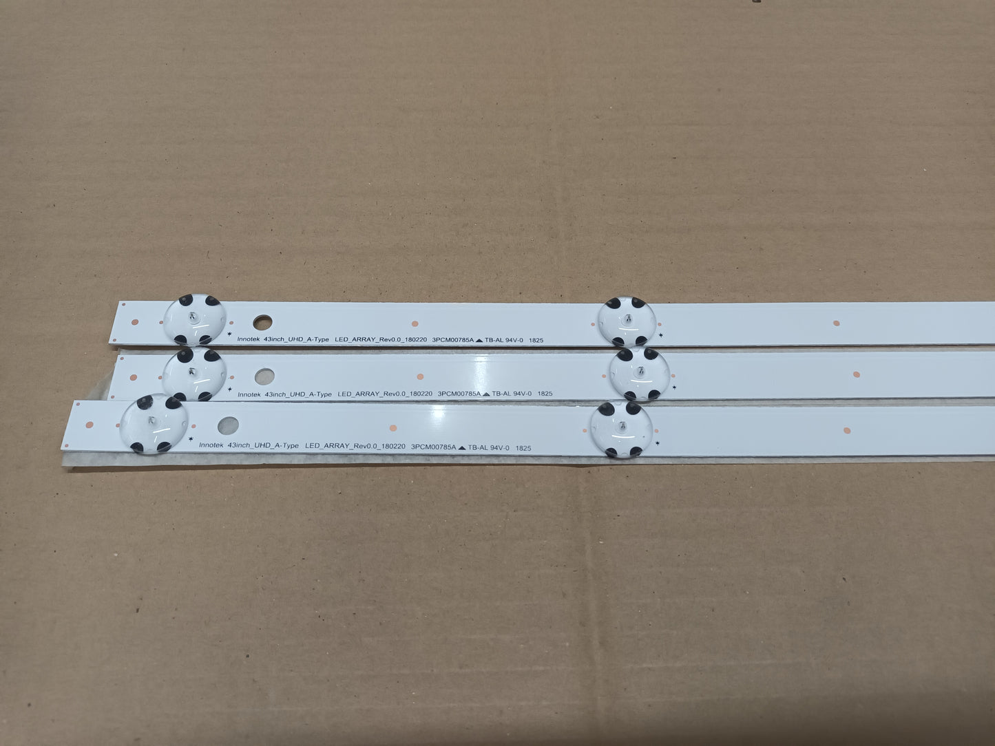 KIT 3 tiras de retroiluminación LC43490063A,