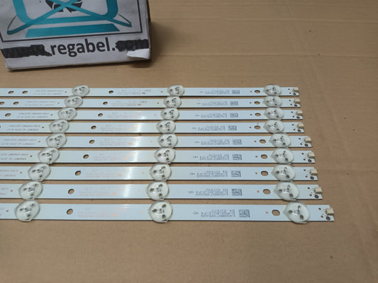 KIT 9 tiras de retroiluminación de STREAM SYSTEM BM49L71