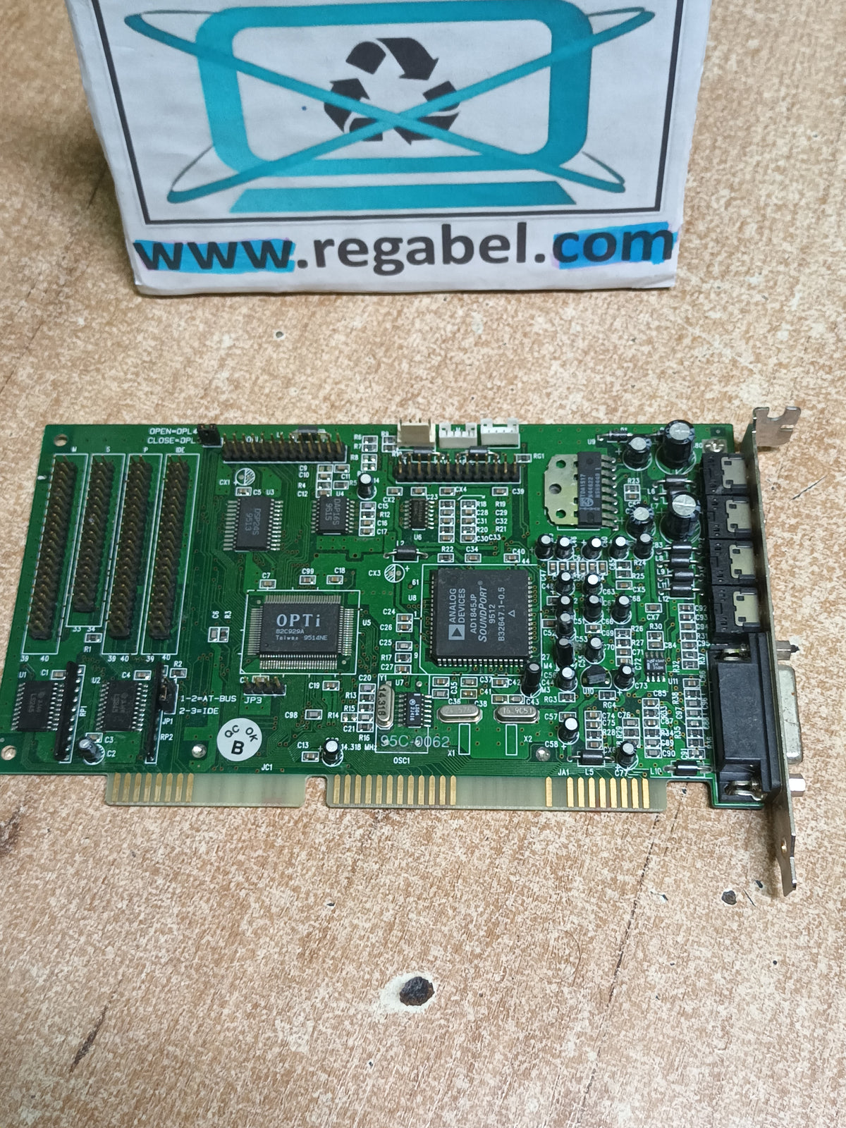 tarjeta de sonido isa, OPTi 82C929A Isa PC