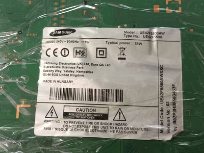 soporte, peana de SAMSUNG UE42F5500AW