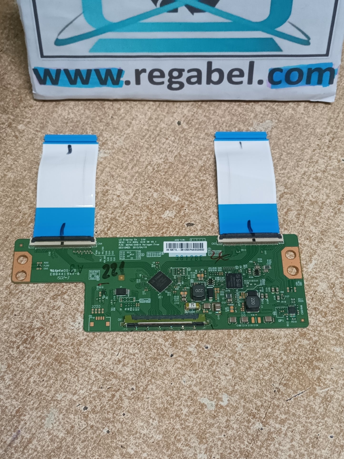 placa t-com, 6870C-0481A, de Stream system BM49L71,