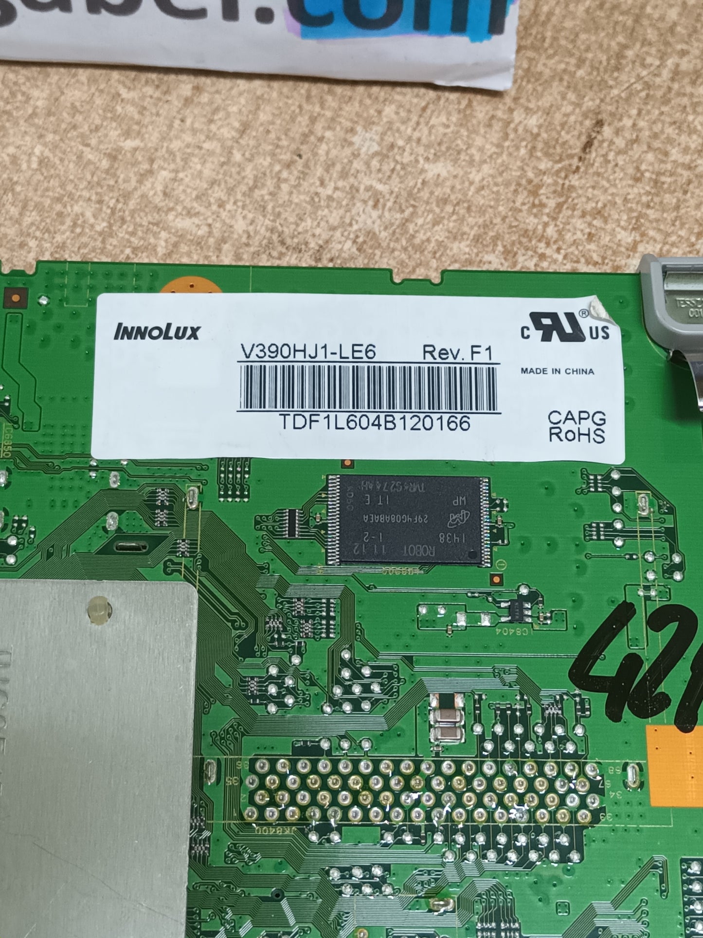 TNP4G568 2 A, de Panasonic TX-39AS500E