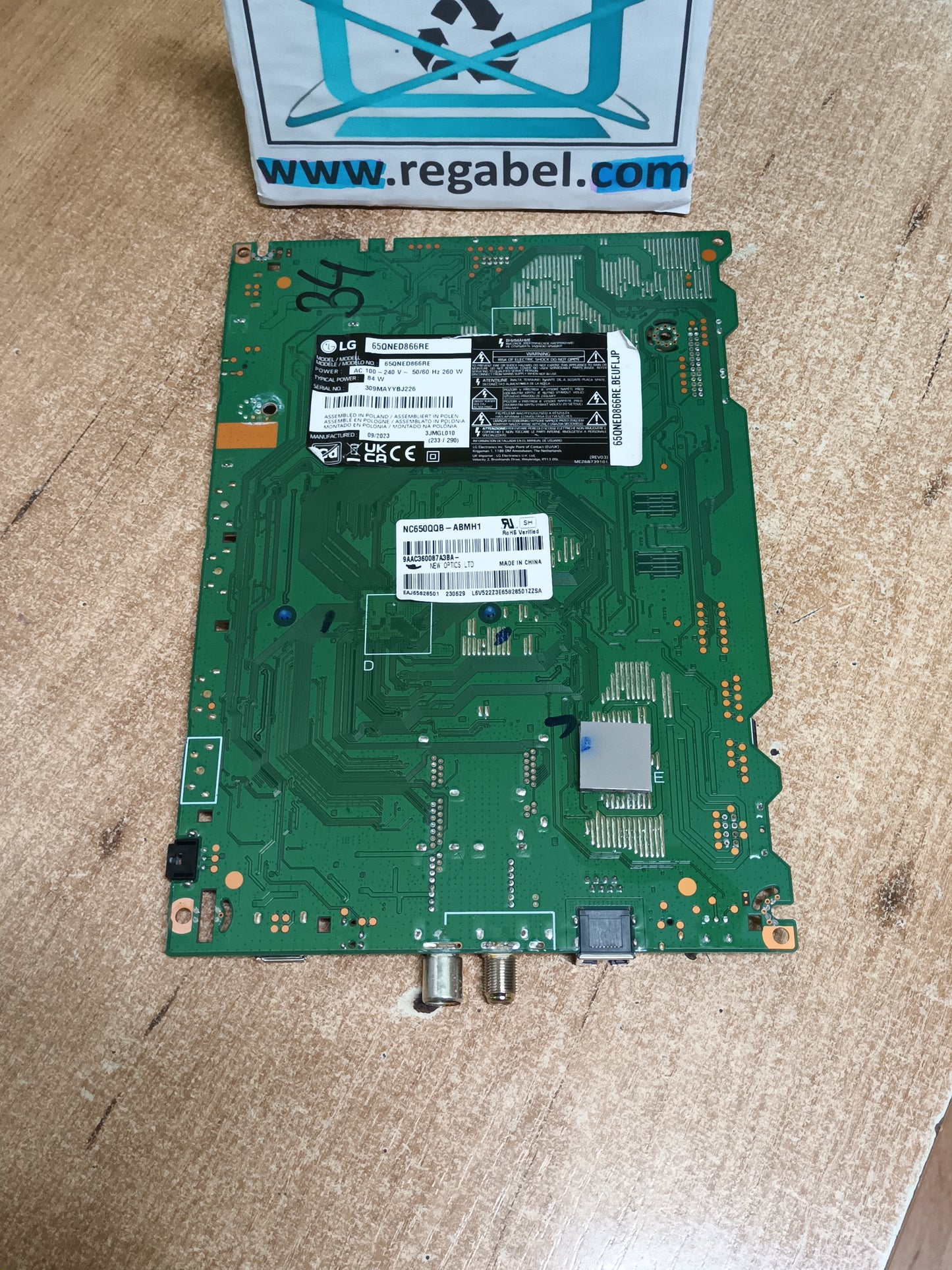 EAX69969203(1.0), de LG65QNED866RE, (ref-34)