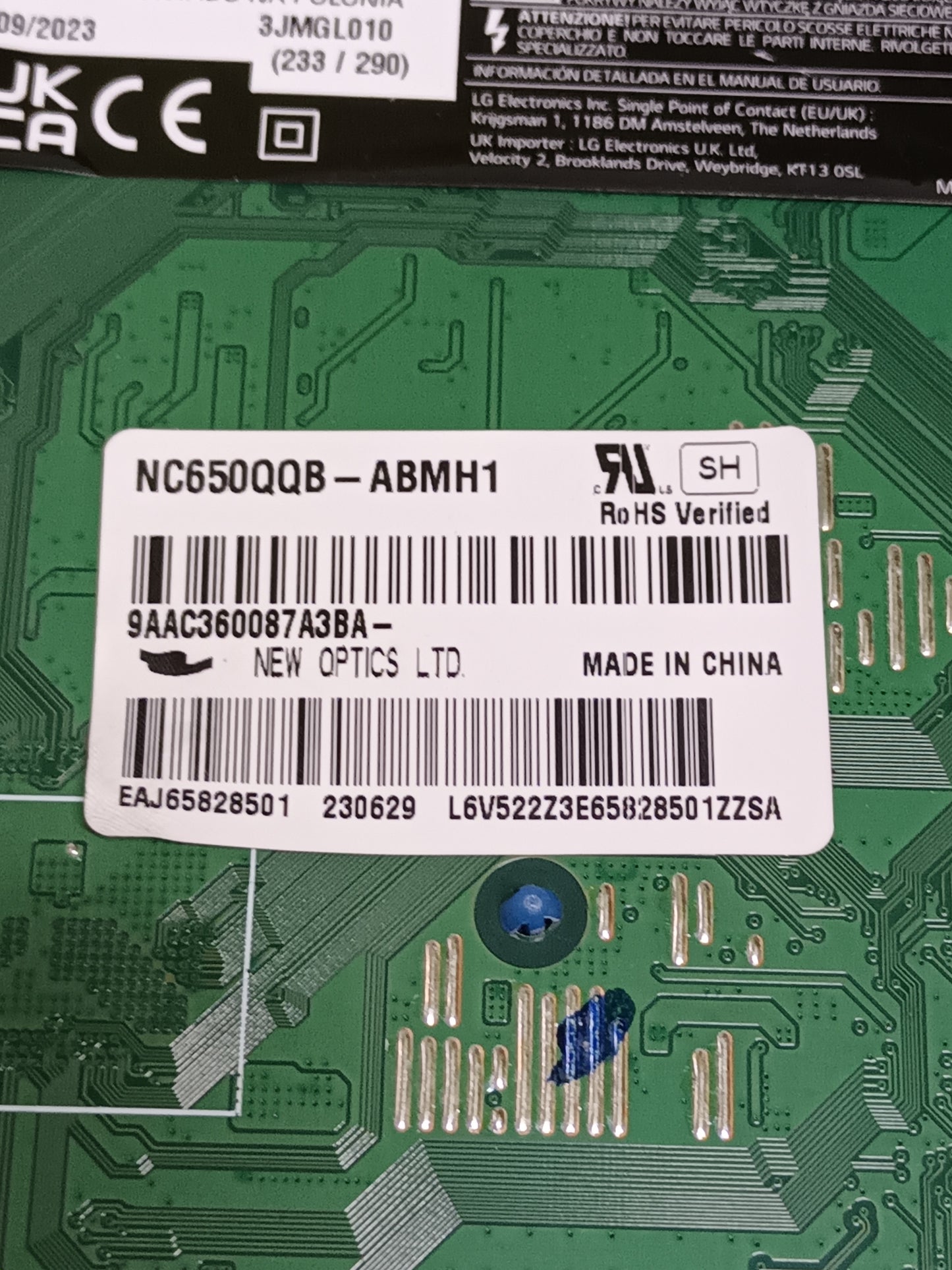 EAX69969203(1.0), de LG65QNED866RE, (ref-34)