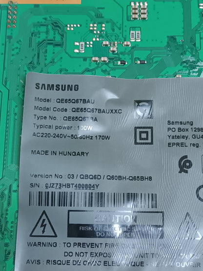BN44-01102C, de Samsung QE65Q67BAU