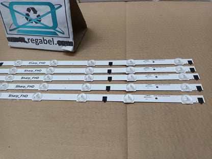 UE32F5700AW, KIT TIRAS LED (ref,111)