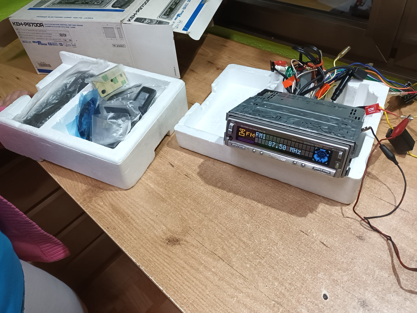 radio casette PIONEER KEH-P9700R, NUEVO SIN USAR