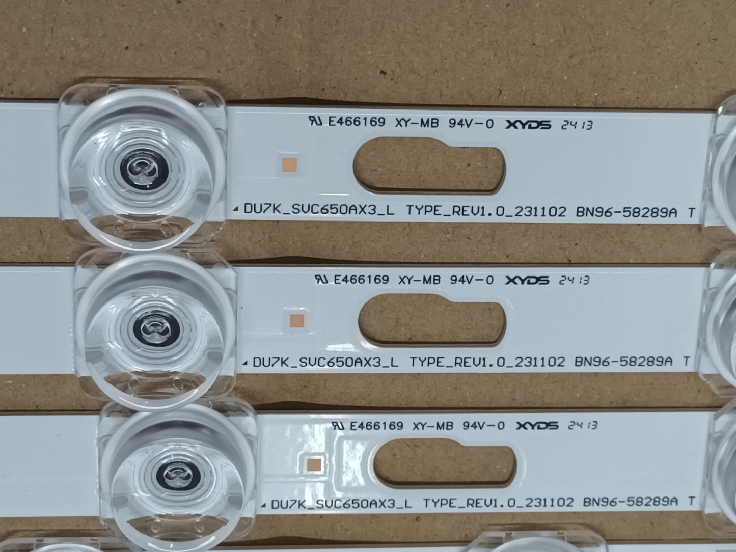 samsung UETU65DU7105K, KIT TIRAS LED (ref,113)