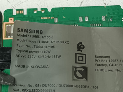 samsung UETU65DU7105K, KIT TIRAS LED (ref,113)