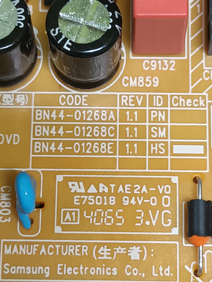 BN44-01268E, de Samsung TU65DU7105K