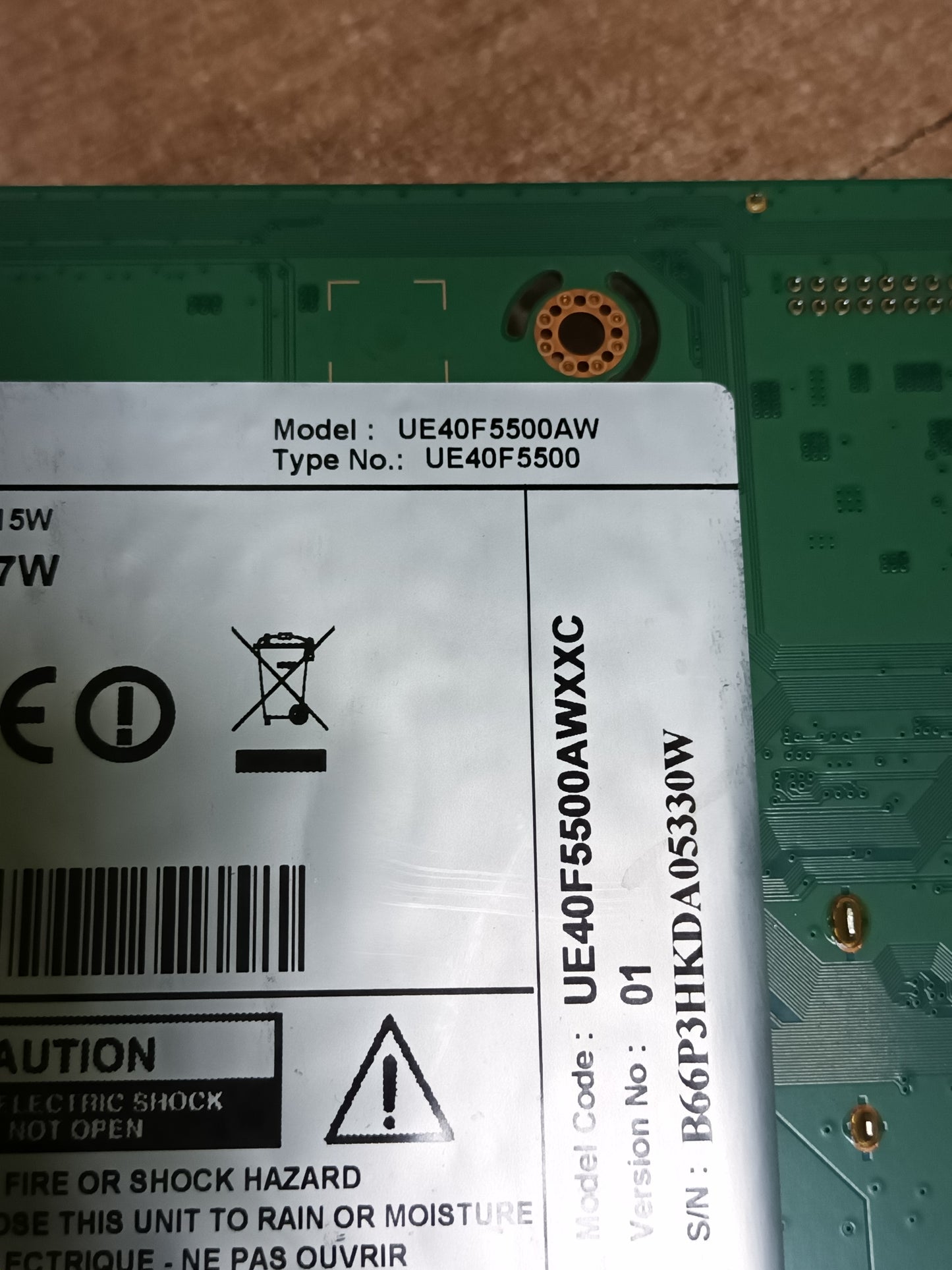 BN44-00645A, de Samsung UE40F500AW, (ref-212)