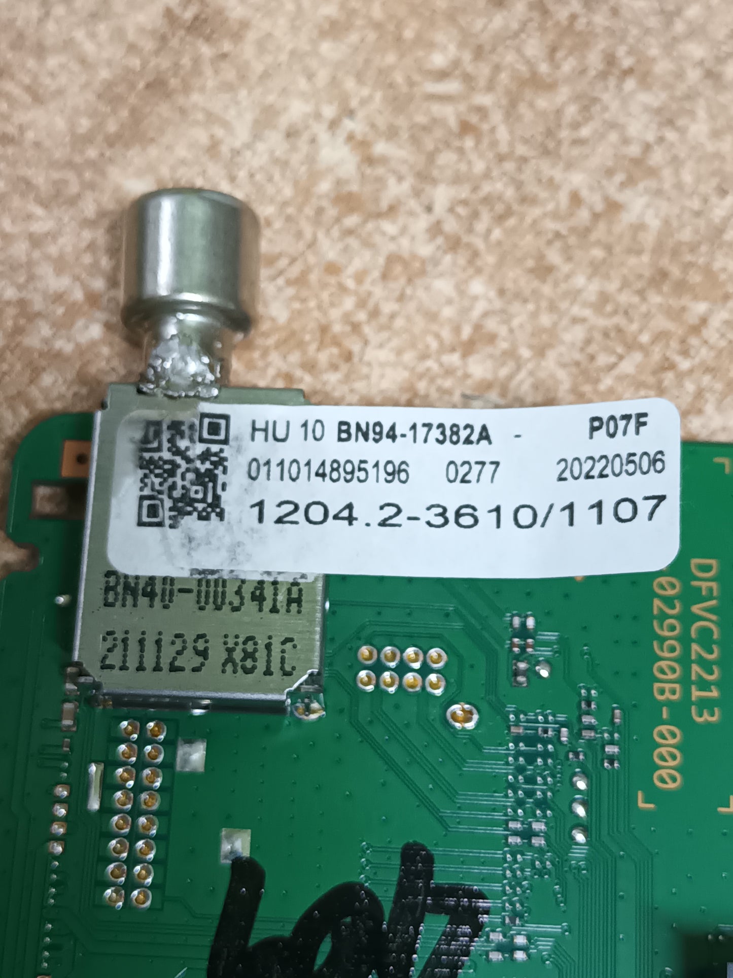 BN94-17382A, de Samsung UE55BU8500K