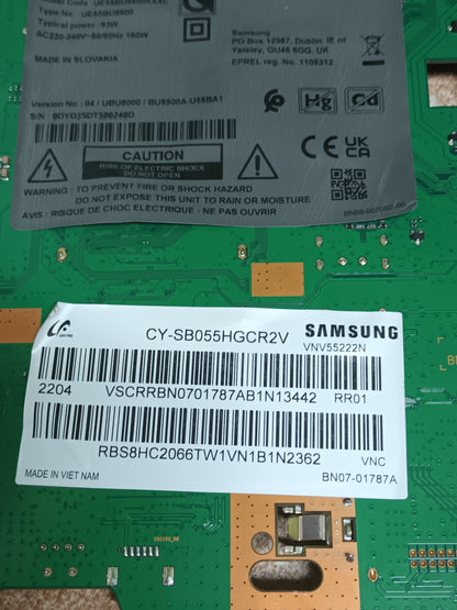 BN94-17382A, de Samsung UE55BU8500K