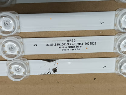 KIT 4 tiras de TCL55V655