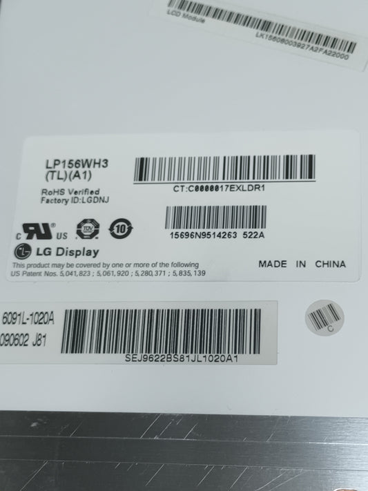 LP156WH3 (TL) (A1), pantalla de portatil, (ref-59)