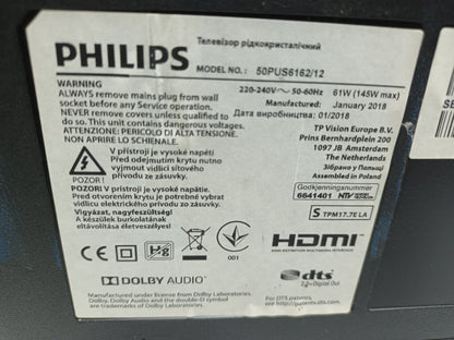 soporte, peana de PHILIPS 50PUS6162/12,