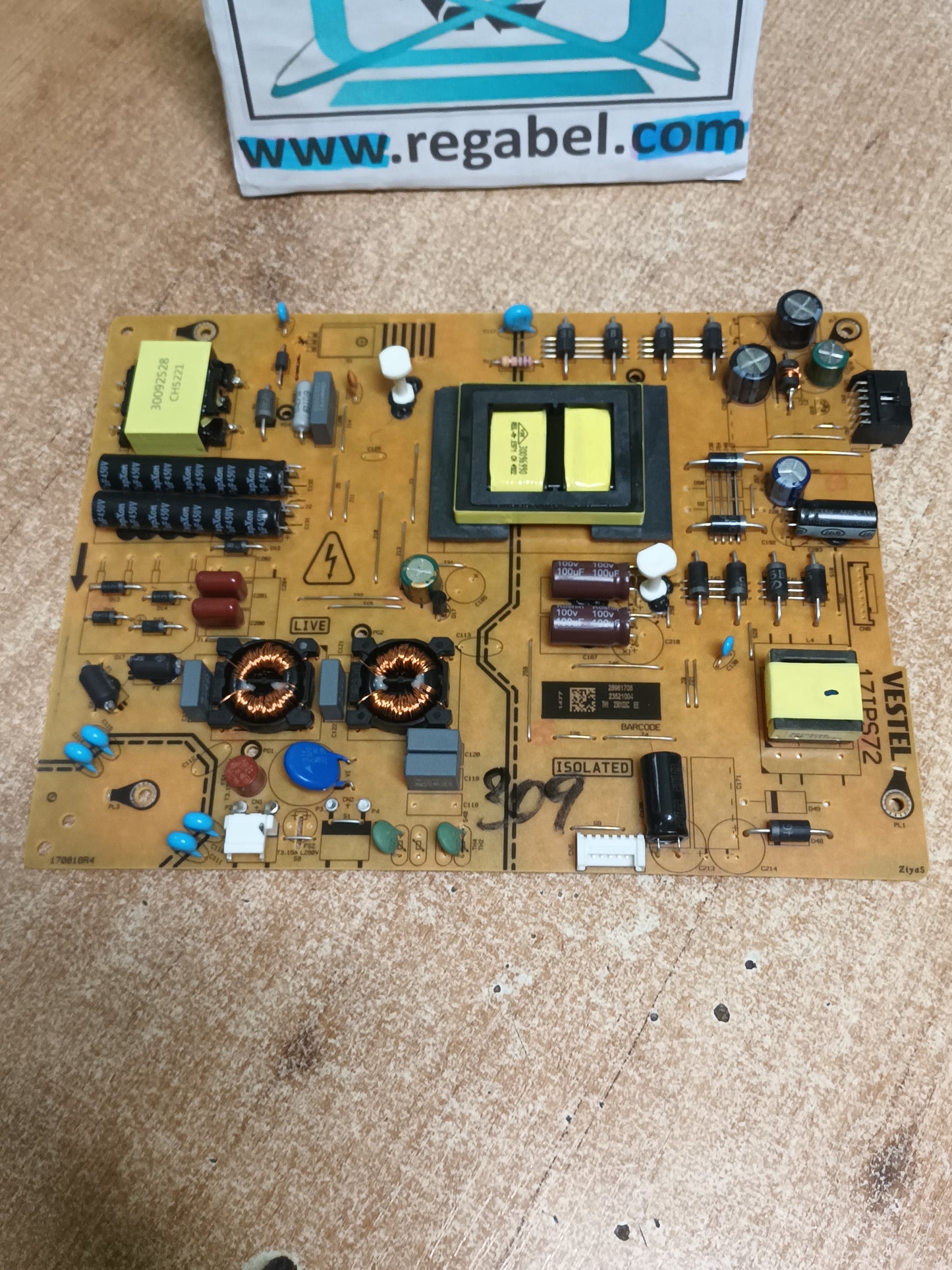 17IPS72, 23521004, de TOSHIBA 50UA3D63DG