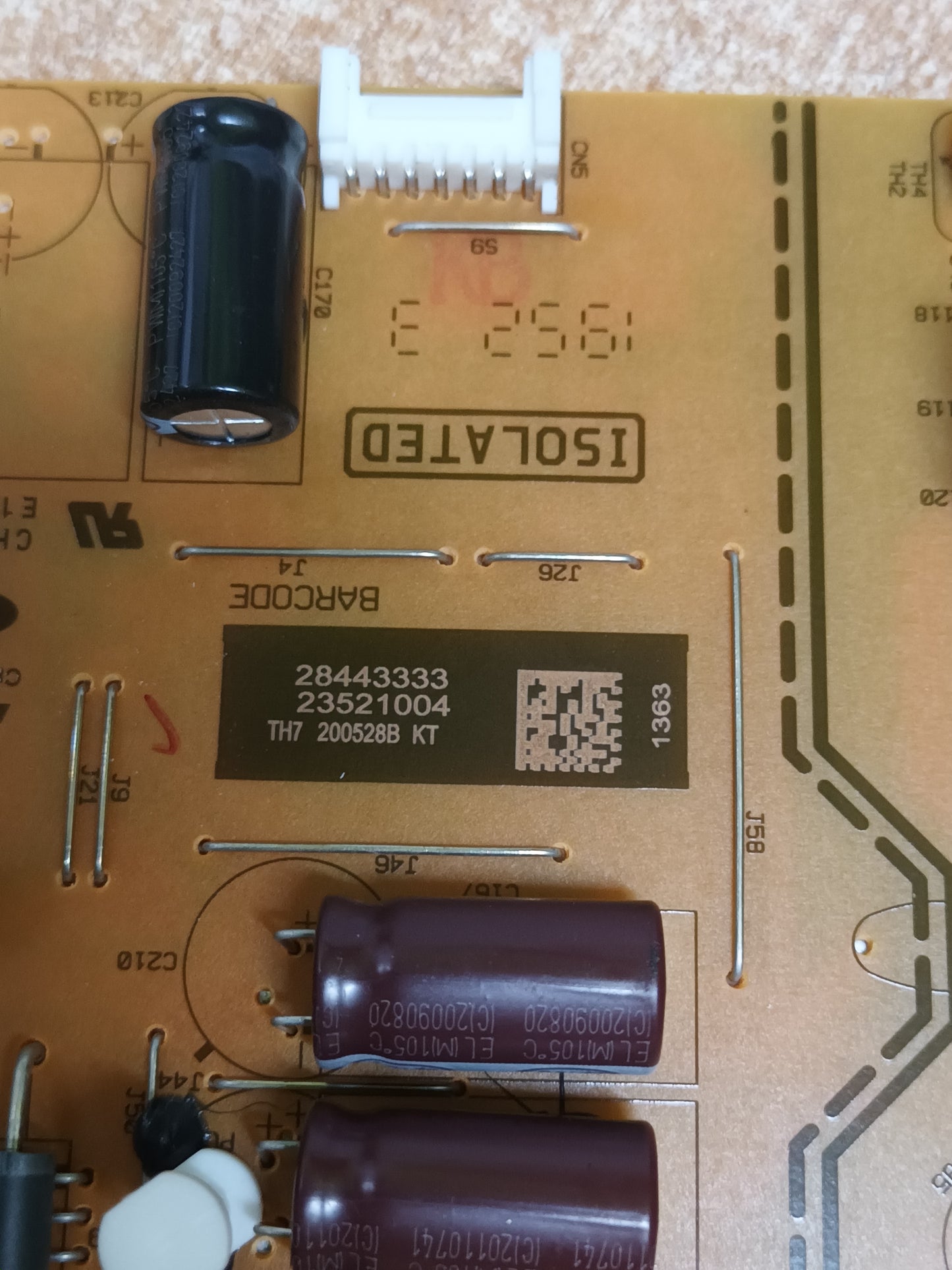 17IPS72, 23521004, de TOSHIBA 50UA3A63DG