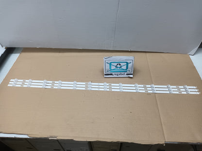 UE50TU8005K, KIT 3 TIRAS LED