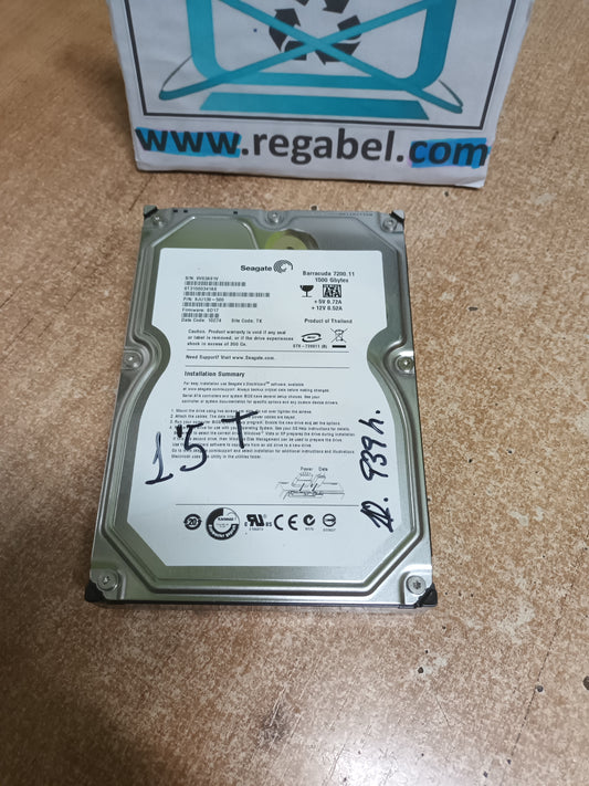 Disco Duro 3.5, Seagate Barracuda 1.5TB