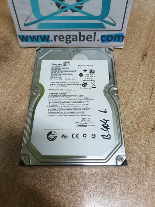 Disco Duro 3.5, Seagate Barracuda 1TB