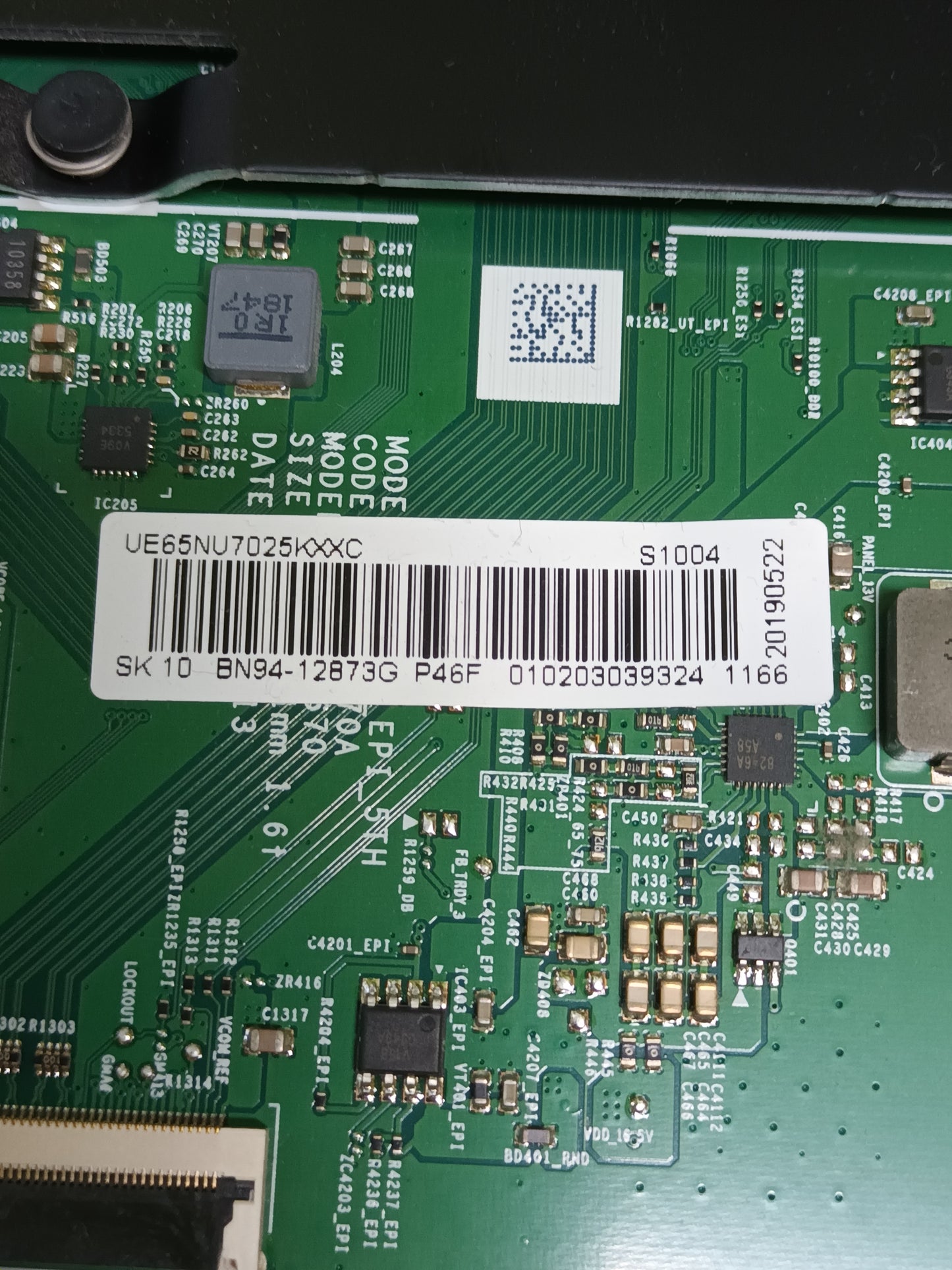 BN94-12873G, de SAMSUNG UE65NU7025K