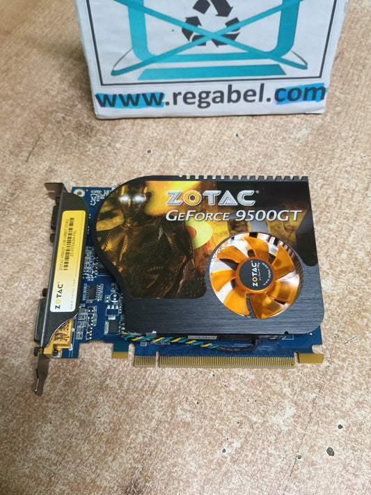 tarjeta grafica zotac geforce 9500 GT, 1gb,ddr2