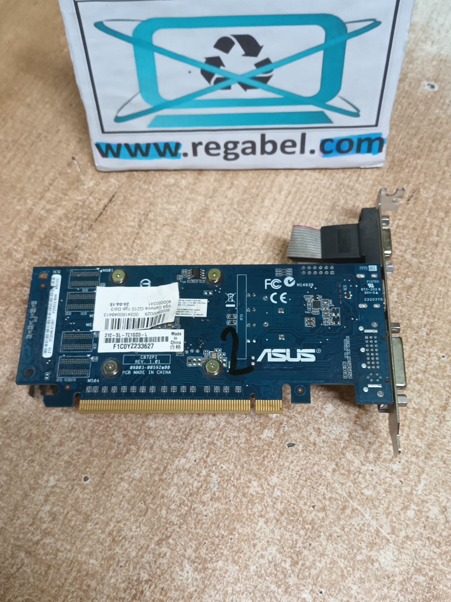 tarjeta grafica Geforce G210 1gb ddr3