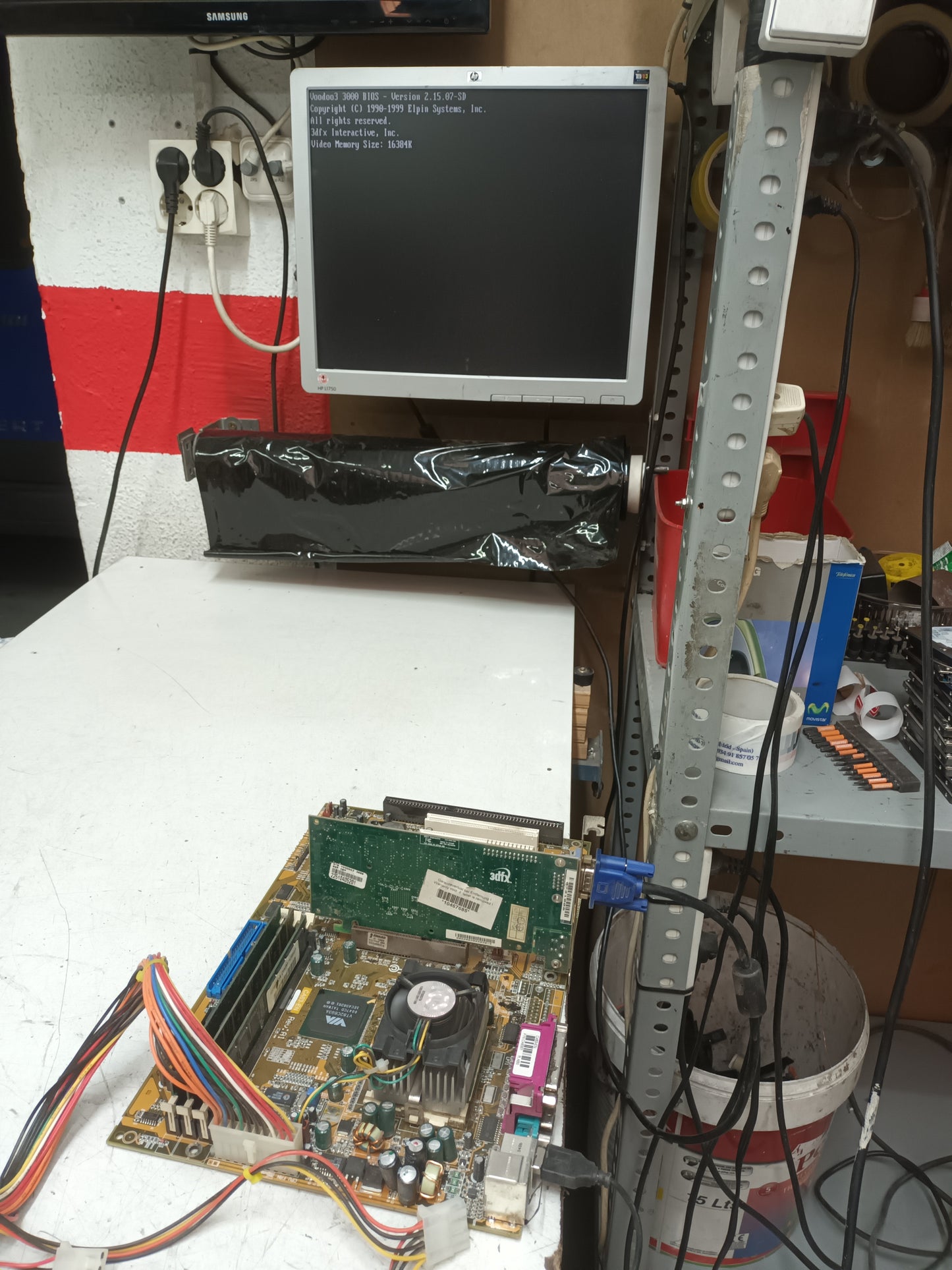 Placa base DFI CA63, Pentium III, 733mhz, SKU-1