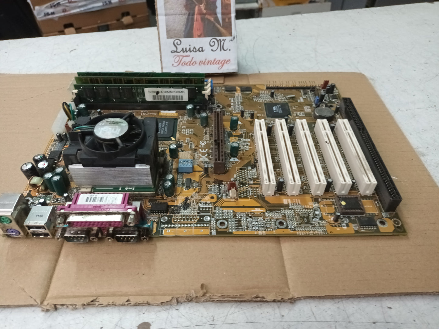Placa base DFI CA63, Pentium III, 733mhz, SKU-1