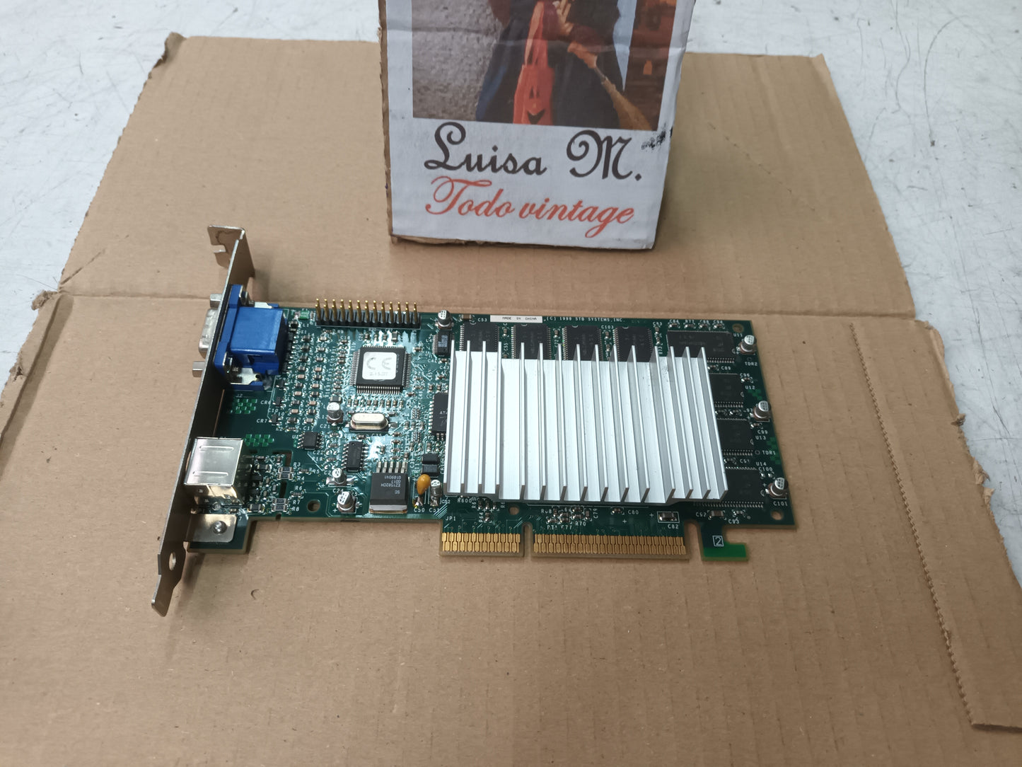Tarjeta gráfica Voodoo 3 3000 AGP