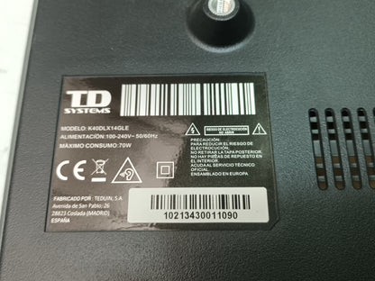 soporte, peana de TD SYSTEMS K40DLK14GLE
