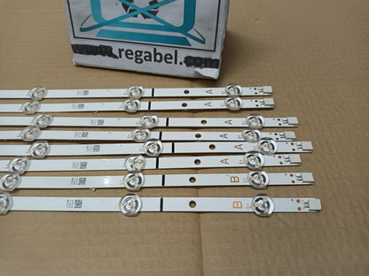 TOSHIBA 49V5863DG, KIT TIRAS LED, (ref,283)