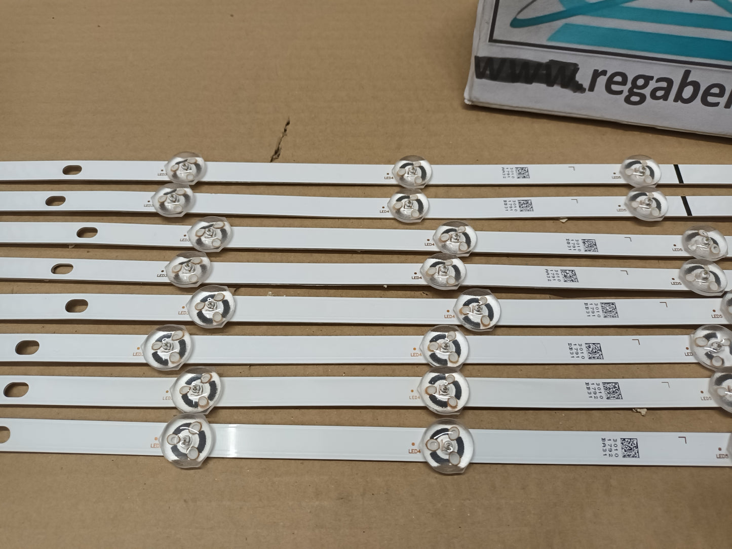 TOSHIBA 49V5863DG, KIT TIRAS LED, (ref,283)