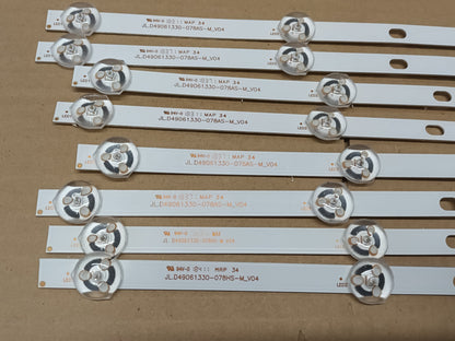 TOSHIBA 49V5863DG, KIT TIRAS LED, (ref,283)