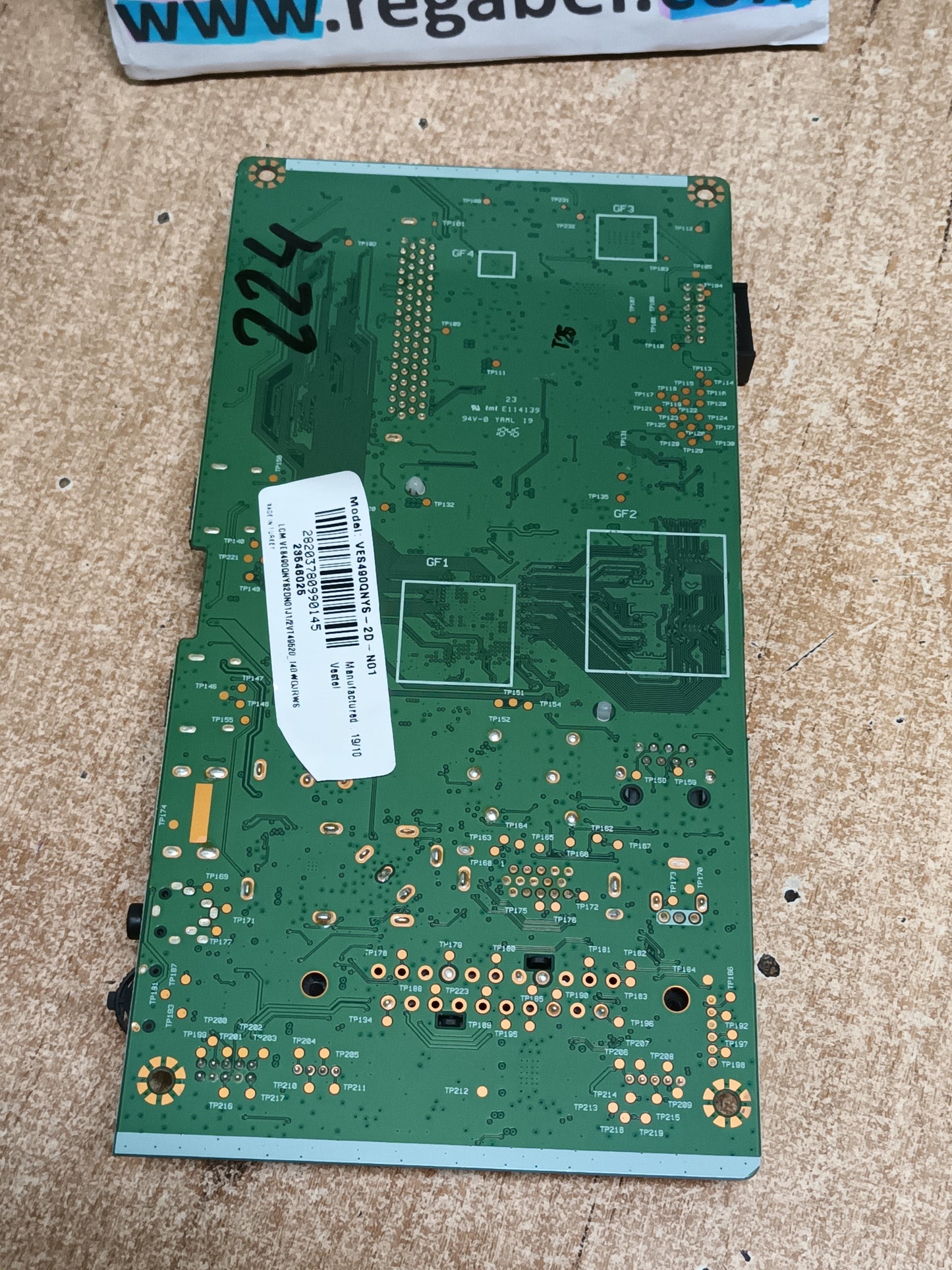 17MB130S de TOSHIBA 49V5863DG