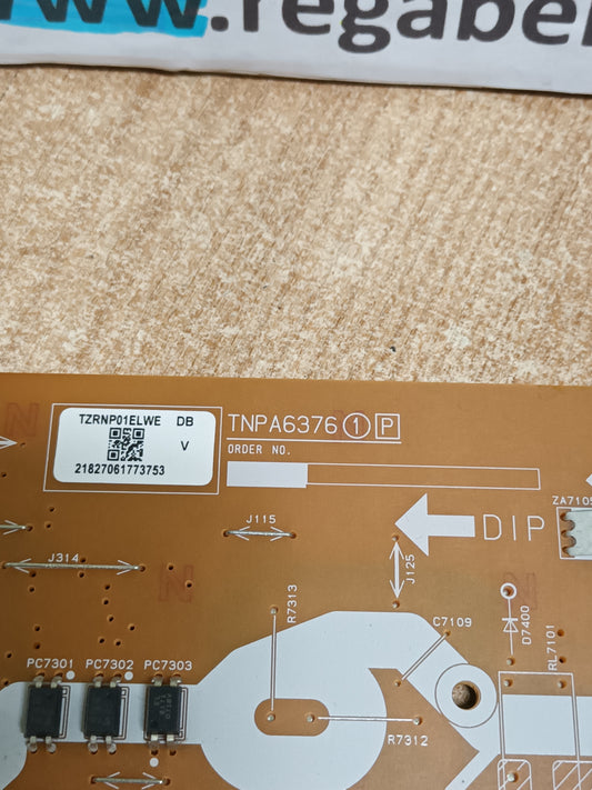 TNPA6367 1P, de PANASONIC TX-49EX613E