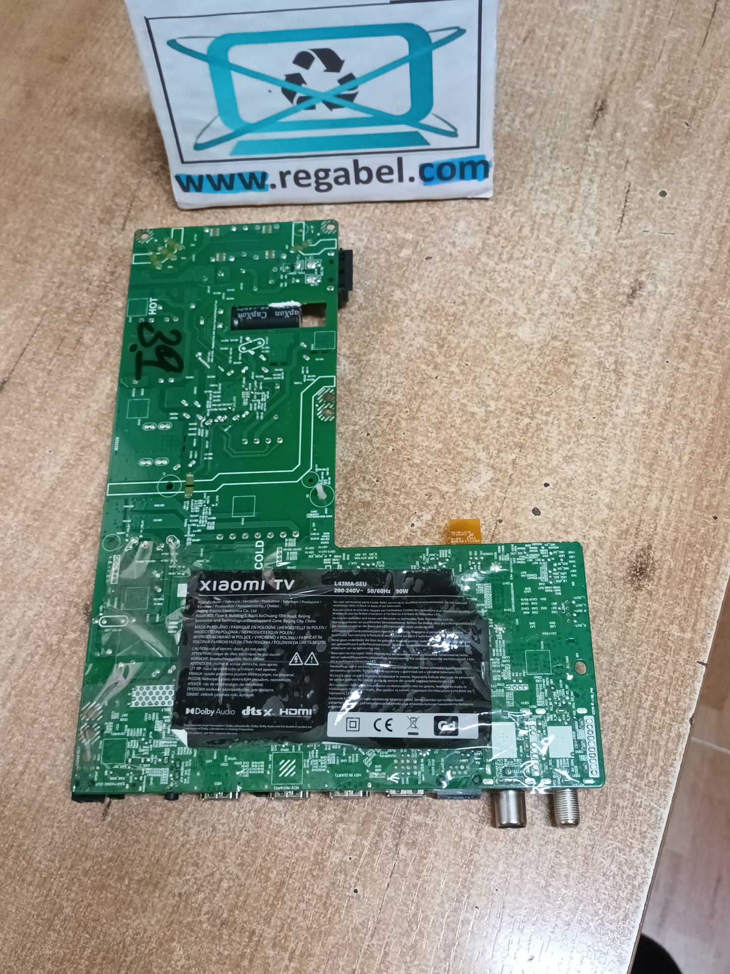 TPD.MT9612.PC795 (T), de XIAOMI L43MA-SEU