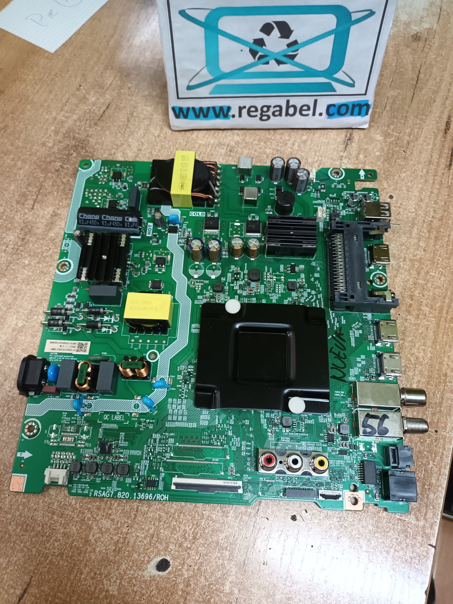 RSAG7.820.13696/R0H, de HISENSE 55E6NT, NUEVA