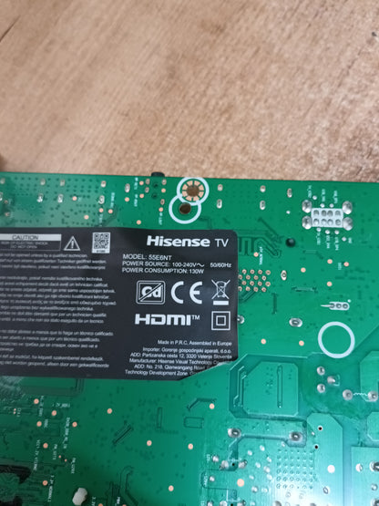 MANDO TV HISENSE 55E6NT, NUEVO SIN USAR, original, sku-1