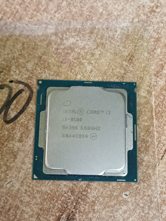 Procesador Intel® CoreTM i3-8100