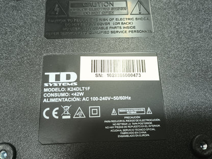 KIT 2 tiras de retroiluminación de TD SYSTEMS K24DLT1F