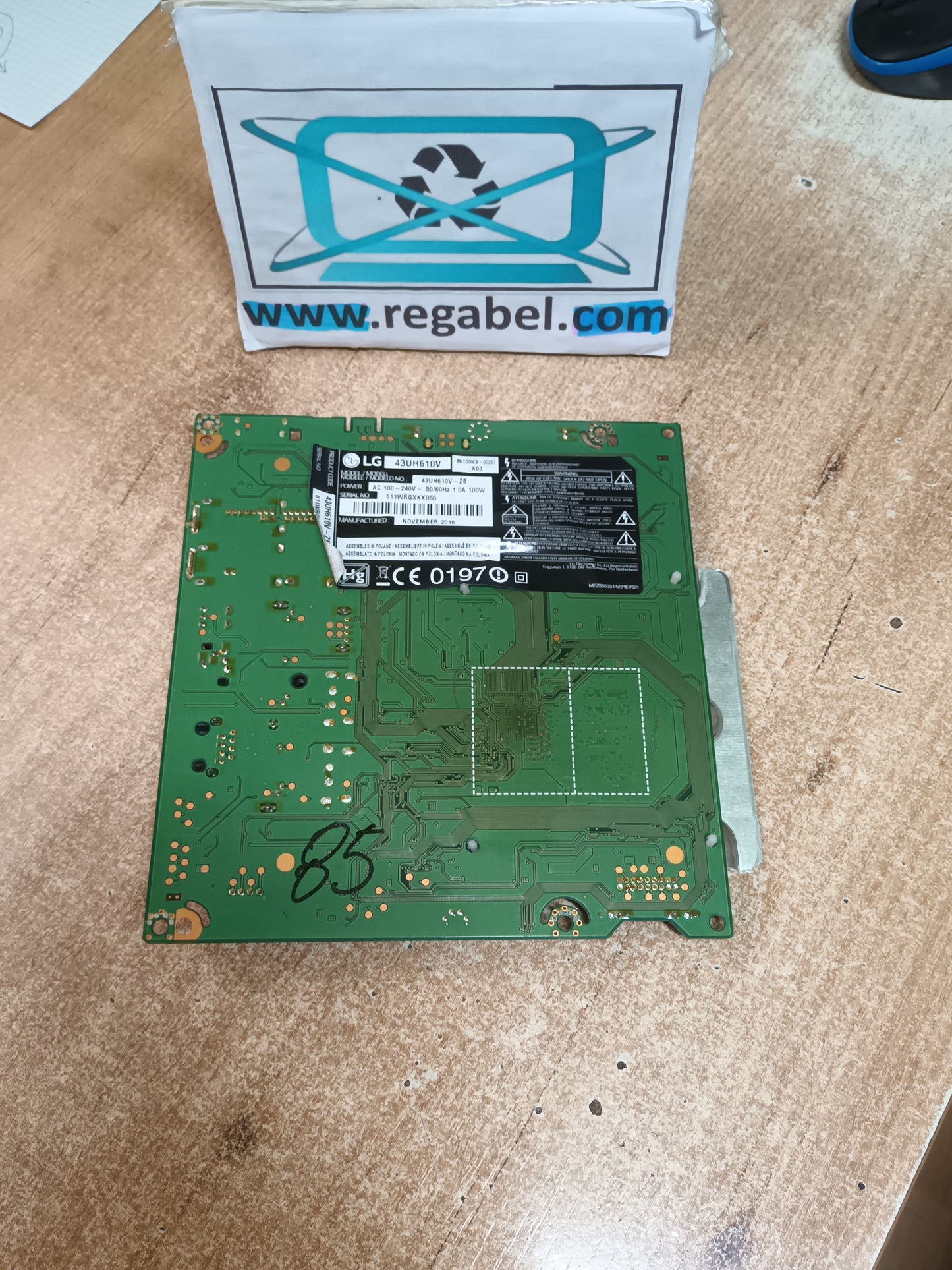 EAX69109605(1.0), EBR82405801, de LG43UH610V