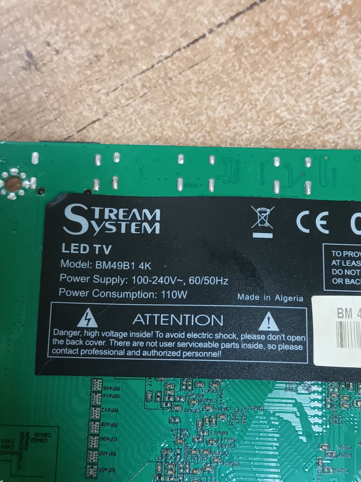K-PL-FH1, de STREAM SYSTEM BM49B1 4K