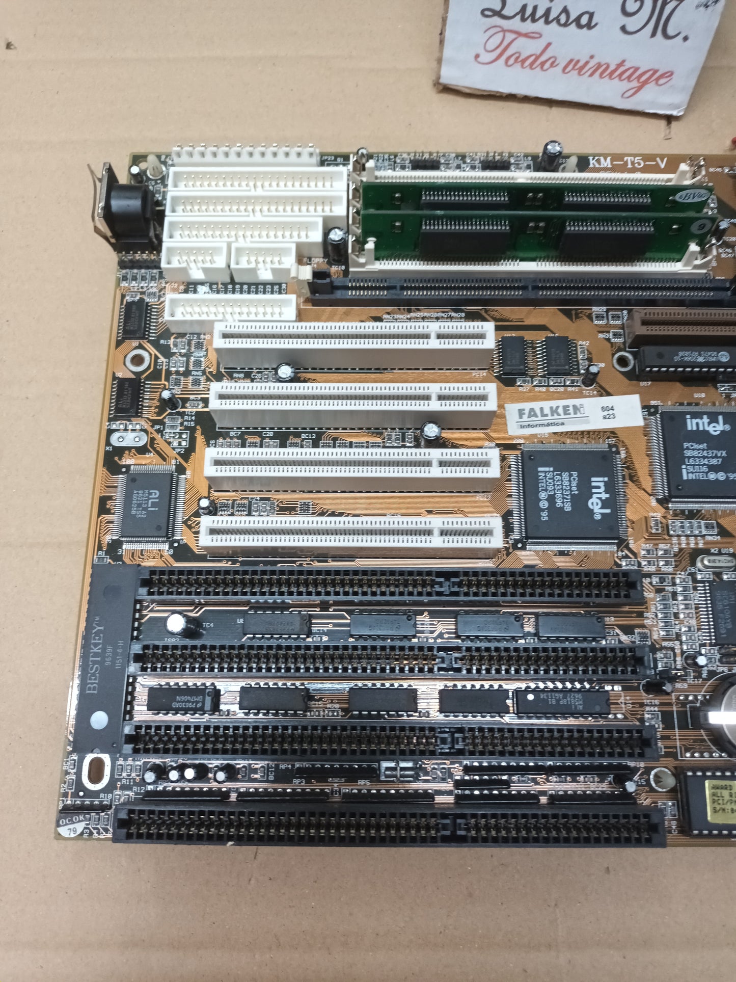 placa base, Jamicon KM-T5-V, Socket 7, SKU-2