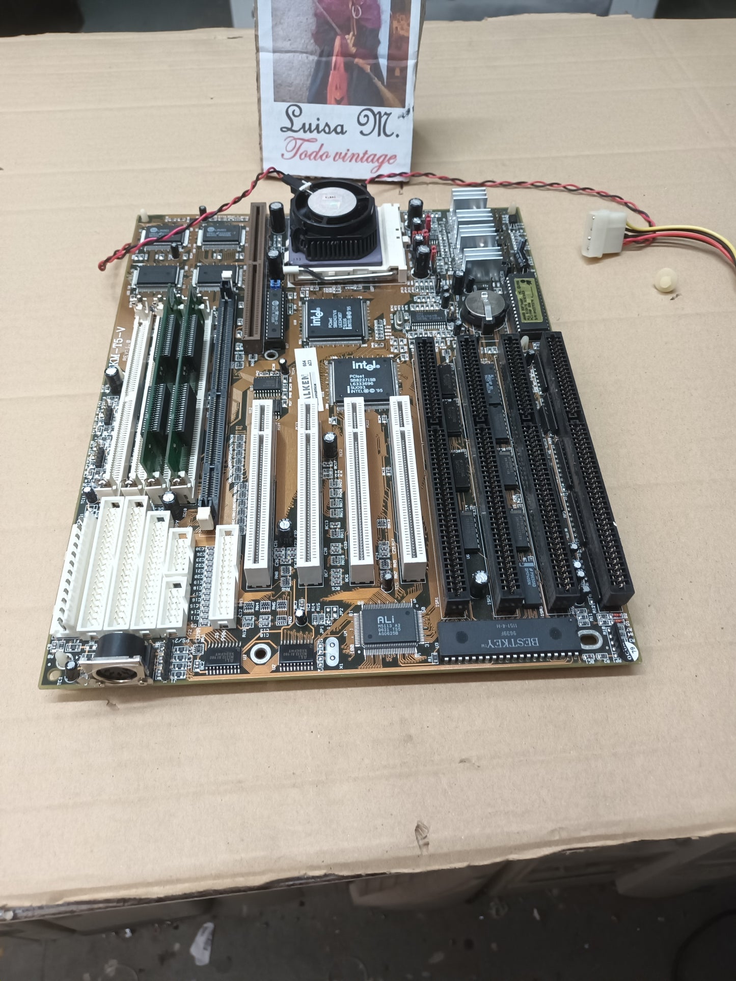 placa base, Jamicon KM-T5-V, Socket 7, SKU-2